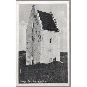 Skagen - Den tilsandede Kirke - Postkort - Ubrugt