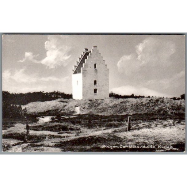 Skagen - Den tilsandede Kirke - Postkort - Ubrugt