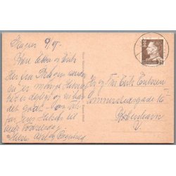 Skagen - Den tilsandede Kirke - Postkort - Brugt