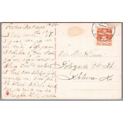 Skagen - Den tilsandede Kirke - Postkort - Brugt