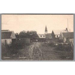 Skagen - Gadeparti - Postkort - Brugt