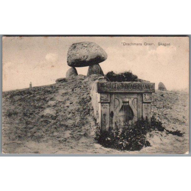 Skagen - Drachmanns Grav - Postkort - Brugt