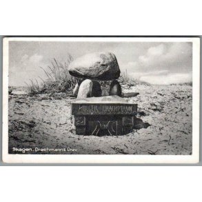 Skagen - Drachmanns Grav - Postkort - Brugt