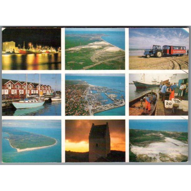 Luftfoto - Skagen - Postkort - Ubrugt