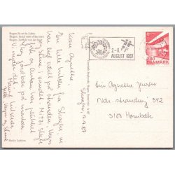 Skagen set fra Luften - Postkort - Brugt