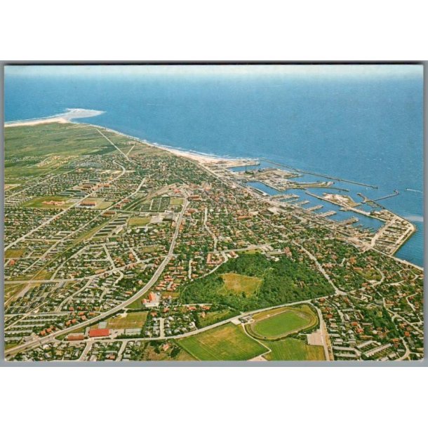 Skagen set fra Luften - Postkort - Brugt