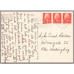 Skagen set fra Luften - Postkort - Brugt