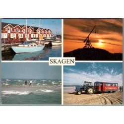 Skagen - Postkort - Brugt