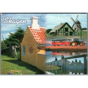Skagen - Postkort - Brugt