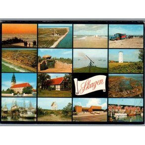 Skagen - Postkort - Brugt