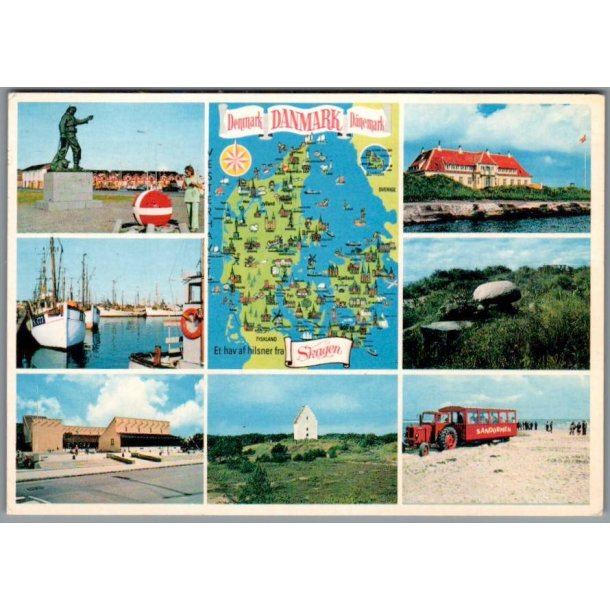 Skagen - Postkort - Brugt