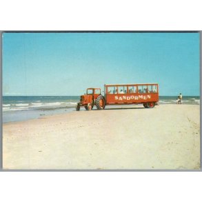 Skagen - Sandormen p� grenens yderste spids - Postkort - Brugt