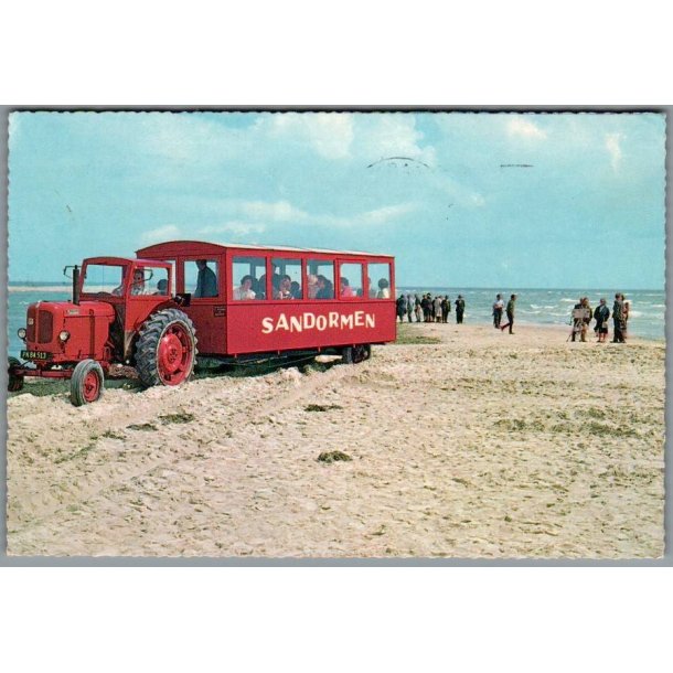 Skagen - Sandormen p� grenen - Postkort - Brugt