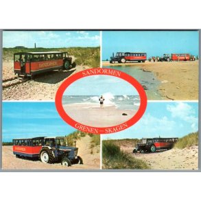 Skagen - Sandormen - Grenen - Postkort - Ubrugt