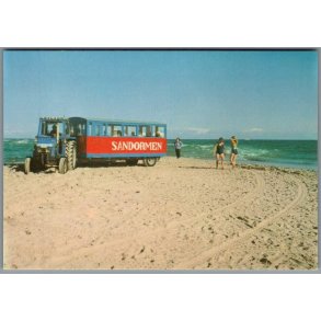 Skagen - Sandormen p� grenens yderste spids - Postkort - Ubrugt