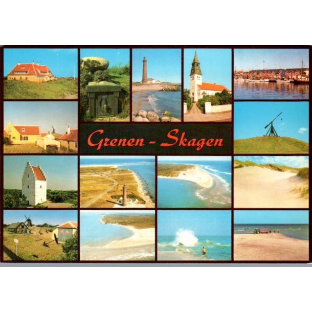 Grenen - Skagen - Postkort - Ubrugt