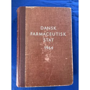 Dansk Farmaceutisk Stat - 1964 - Beskrivelse af alle apoteker i Danmark