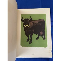 Sikker Hansen Tegninger , mappe med 15 tryk - Fugtskade i kanten - Politikens Forlag