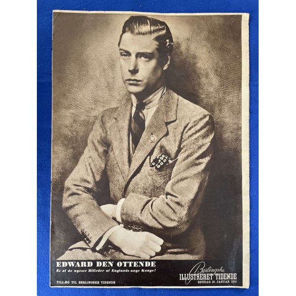 Edward den ottende -  Illustreret Tidende 26.Januar 1936