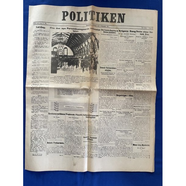 Politiken - Lrdag den. 2. December 1911 - 12 Sider fem re!