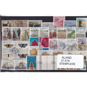 land - 37 Stk.  Stemplet