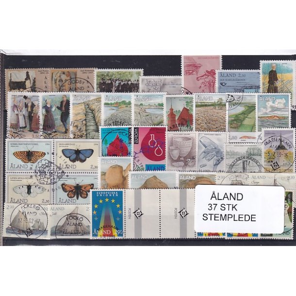 land - 37 Stk.  Stemplet