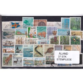 land - 37 Stk.  Stemplet