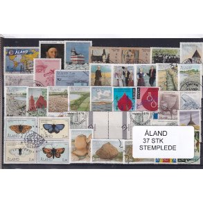 land - 37 Stk.  Stemplet