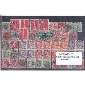 Stjernestempel Parti - 48 Stk.