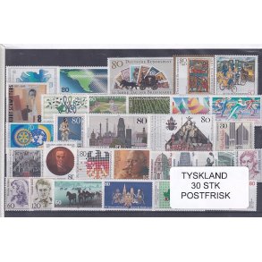 Tyskland Samling - 30 stk. - Postfrisk