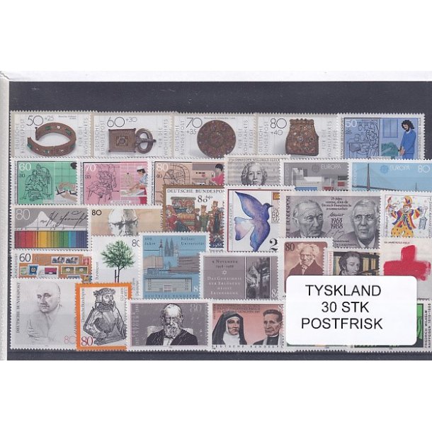 Tyskland Samling - 30 stk. - Postfrisk