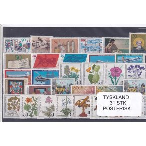 Tyskland Samling - 31 stk. - Postfrisk