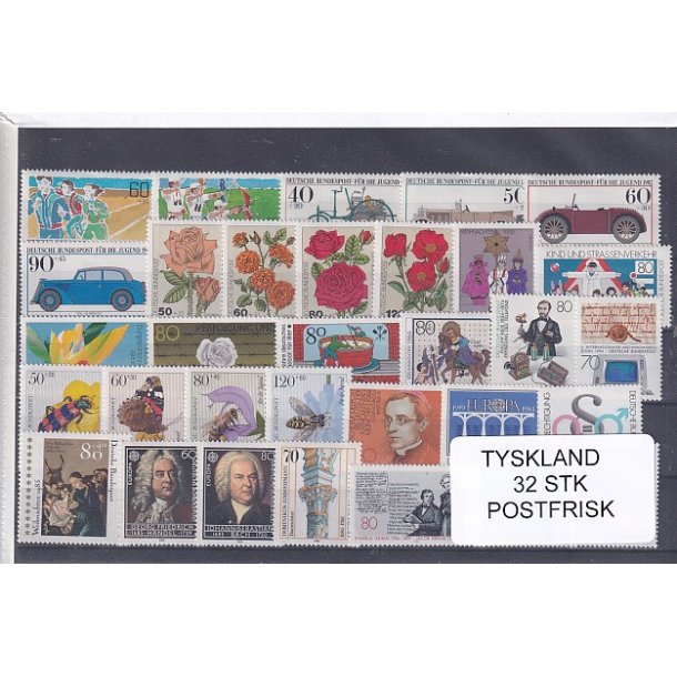Tyskland Samling - 32 stk. - Postfrisk