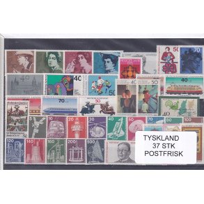Tyskland Samling - 37 stk. - Postfrisk