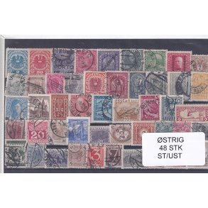 strig Samling - 48 Stk. Stemplet/Ustemplet
