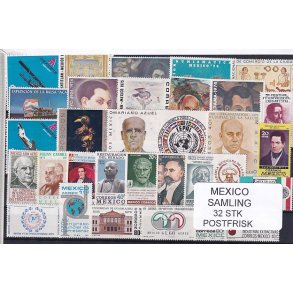 Mexico Samling - 32 Stk. Postfrisk