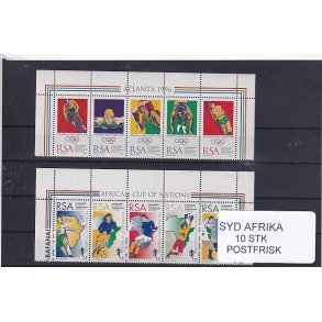 Syd Afrika Samling - 10 Stk. - Postfrisk