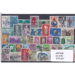 Japan Samling - 44 Stk. Stemplet/Ustemplet