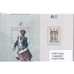 Portugal Samling - 2 Miniark - Postfrisk