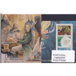 Portugal Samling - 2 Miniark - Postfrisk