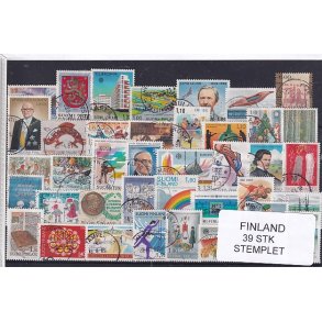 Finland Samling -  39 Stk. Stemplet/Ustemplet