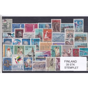 Finland Samling -  39 Stk. Stemplet/Ustemplet