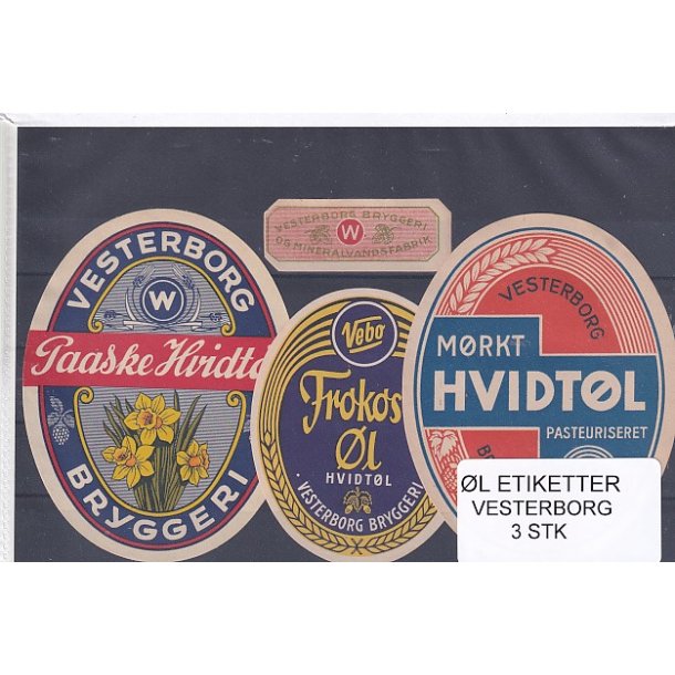 l Etiketter - Vesterborg 3 Stk.
