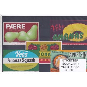 Etiketter - Vesterborg 5 Stk.