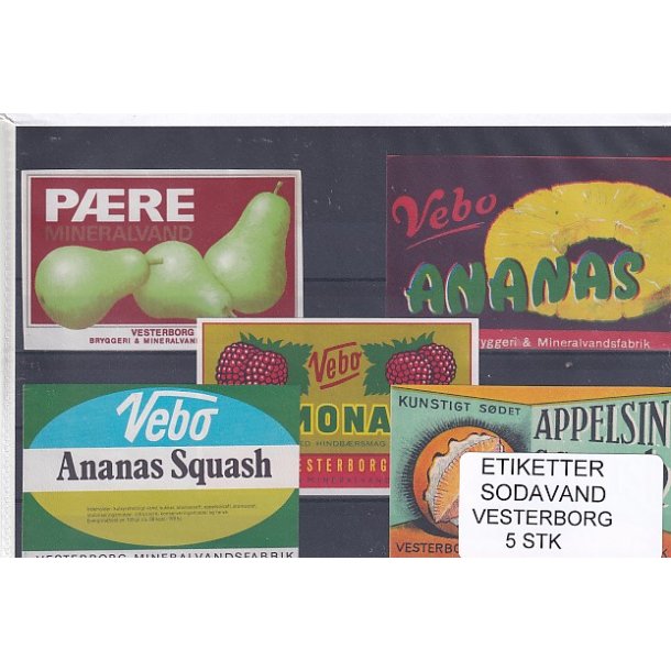 Etiketter - Vesterborg 5 Stk.
