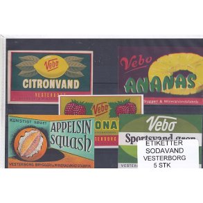Etiketter - Vesterborg 5 Stk.