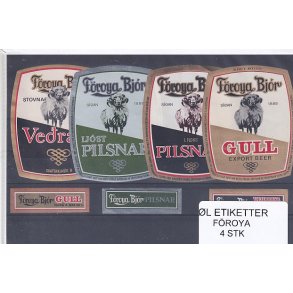 l Etiketter - Froya - 4 Stk.