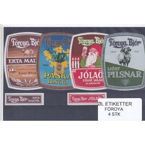 l Etiketter - Froya - 4 Stk.