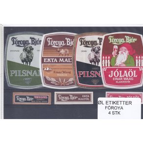 l Etiketter - Froya - 4 Stk.