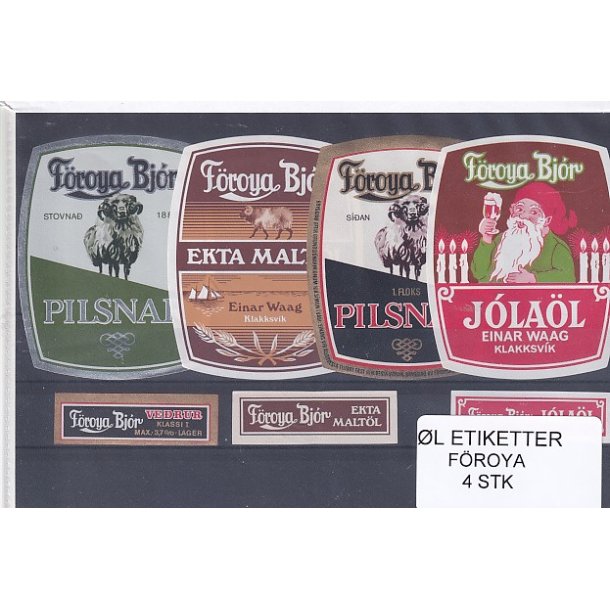 l Etiketter - Froya - 4 Stk.